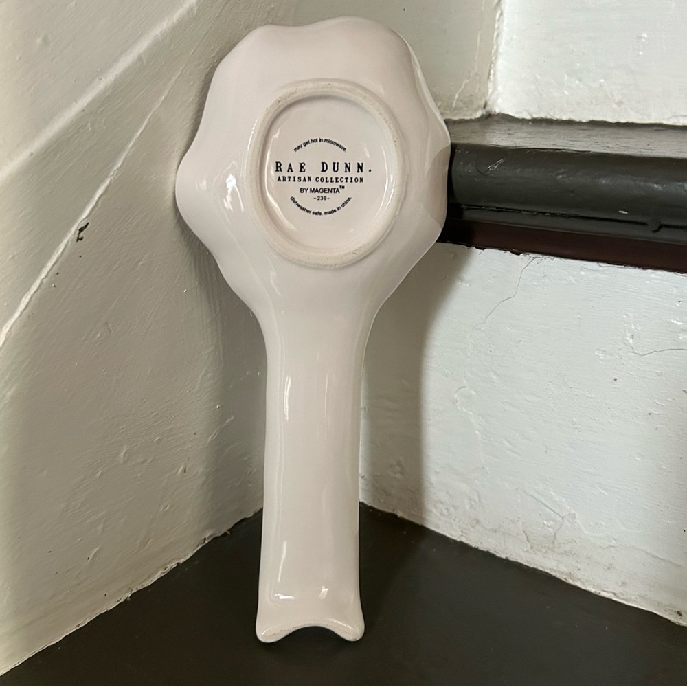 Rae Dunn SUNNY SIDE UP Spoon Rest - Picture 3 of 8